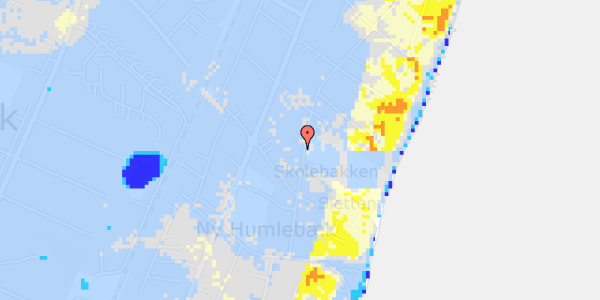 Ekstrem regn på Gl Strandvej 118