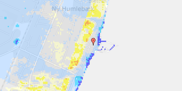 Ekstrem regn på Gl Strandvej 137E