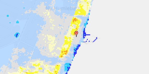 Ekstrem regn på Gl Strandvej 184