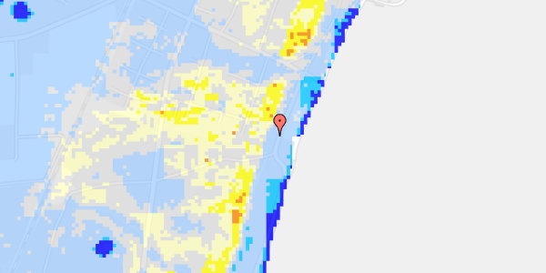 Ekstrem regn på Gl Strandvej 246