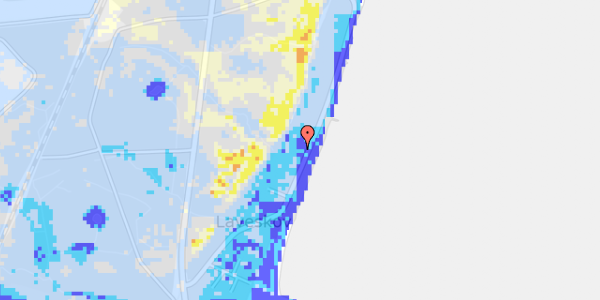 Ekstrem regn på Gl Strandvej 280