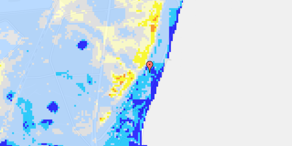 Ekstrem regn på Gl Strandvej 282