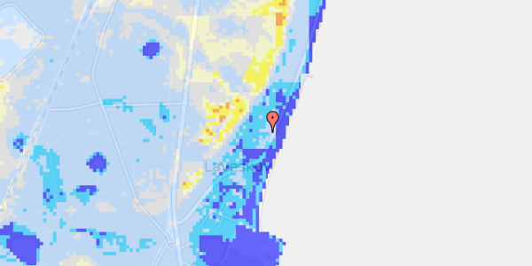 Ekstrem regn på Gl Strandvej 292