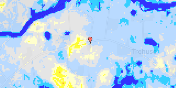 Ekstrem regn på Grønholtvej 62