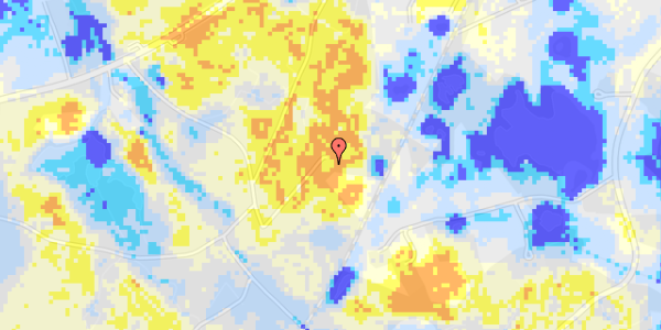 Ekstrem regn på Hillerødvejen 41A