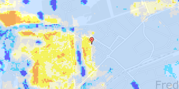 Ekstrem regn på Jernbanegade 16, 1. 6