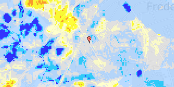 Ekstrem regn på Kongevejen 16