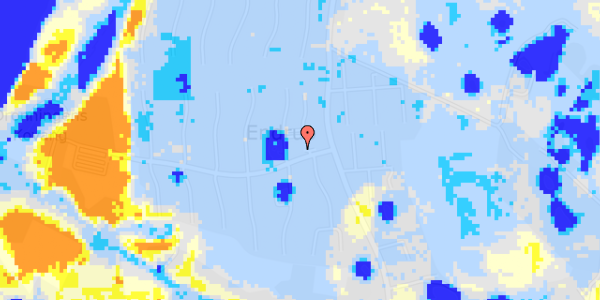 Ekstrem regn på Kovangen 210C