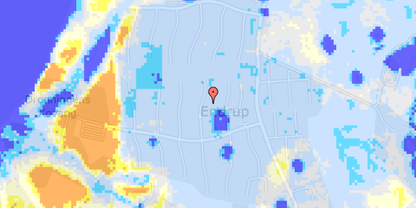 Ekstrem regn på Kovangen 312