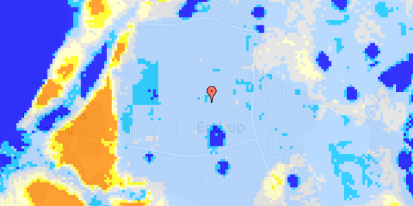 Ekstrem regn på Kovangen 318