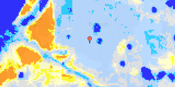 Ekstrem regn på Kovangen 329