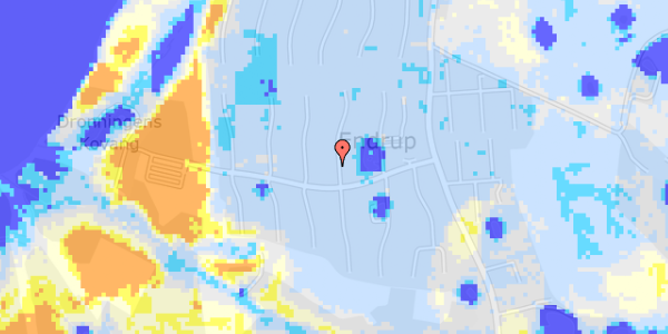 Ekstrem regn på Kovangen 338