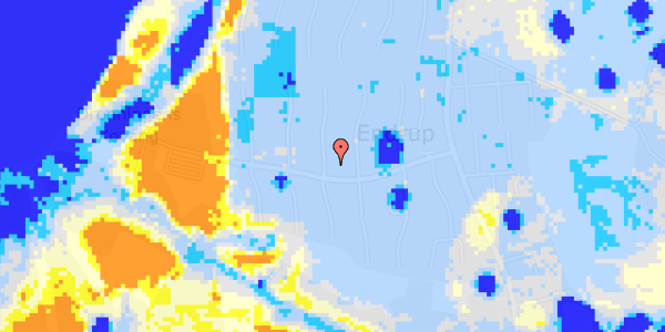 Ekstrem regn på Kovangen 402