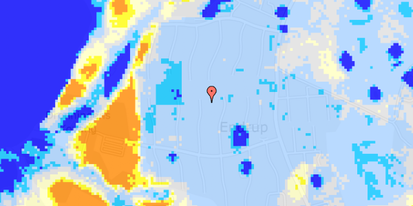 Ekstrem regn på Kovangen 418