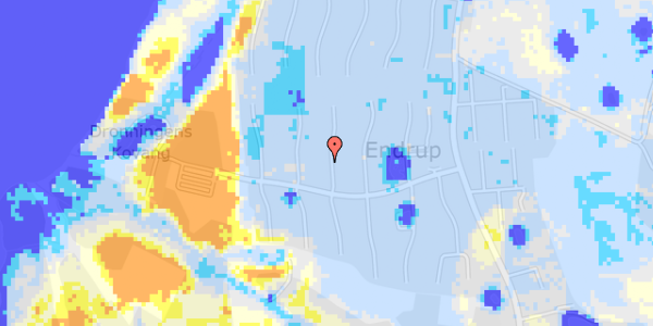 Ekstrem regn på Kovangen 432