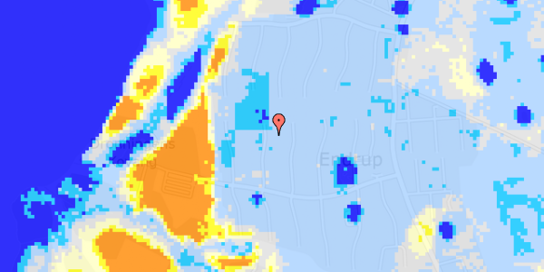 Ekstrem regn på Kovangen 514