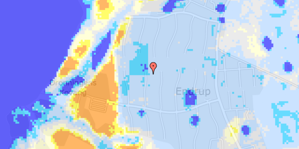 Ekstrem regn på Kovangen 516