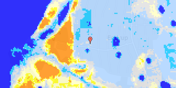 Ekstrem regn på Kovangen 534