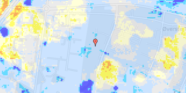 Ekstrem regn på Langebjergvej 336B