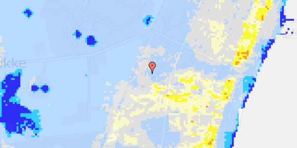 Ekstrem regn på Laveskov Alle 312