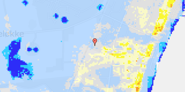 Ekstrem regn på Laveskov Alle 408