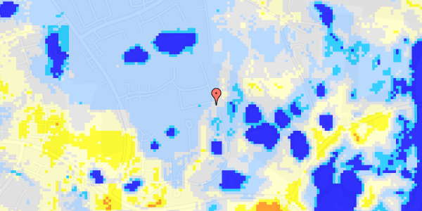 Ekstrem regn på Lillevangsvej 216