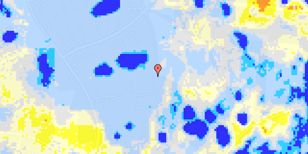 Ekstrem regn på Lillevangsvej 230