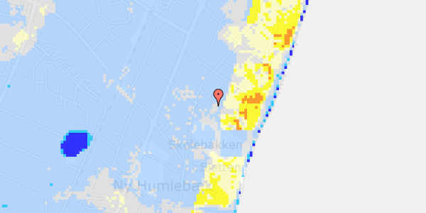 Ekstrem regn på Linde Alle 6