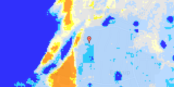 Ekstrem regn på Maglegårdsvej 517