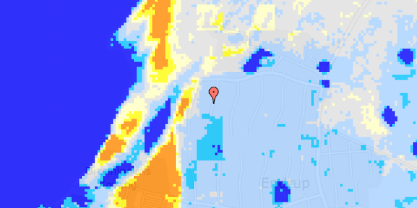 Ekstrem regn på Maglegårdsvej 521