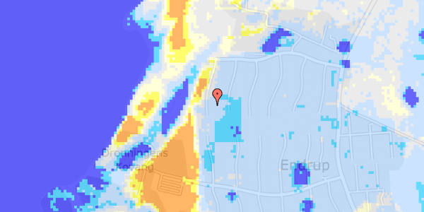 Ekstrem regn på Maglegårdsvej 615