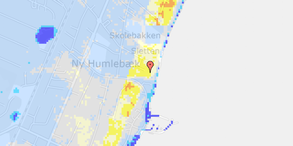 Ekstrem regn på Skolebakken 10