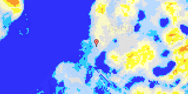 Ekstrem regn på Søkrogen 1