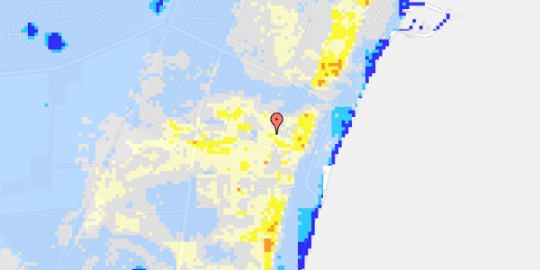 Ekstrem regn på Sørens Alle 21B