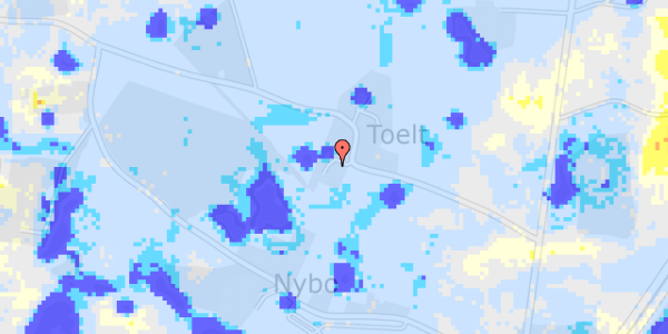 Ekstrem regn på Toeltvej 28