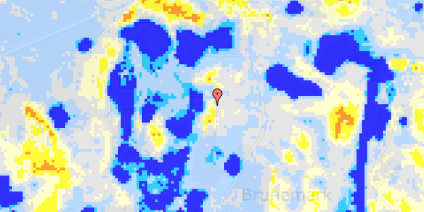 Ekstrem regn på Uglesø Mosevej 9