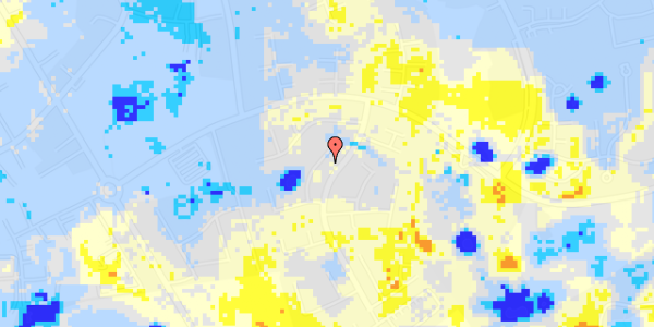 Ekstrem regn på Vilhelmsro 208