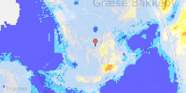 Ekstrem regn på Bybakken 98