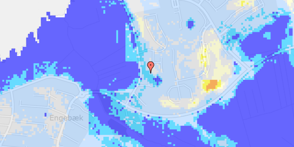 Ekstrem regn på Græse Strandvej 8