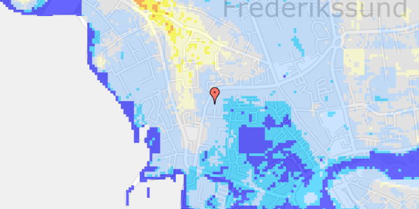 Ekstrem regn på Havnegade 22A