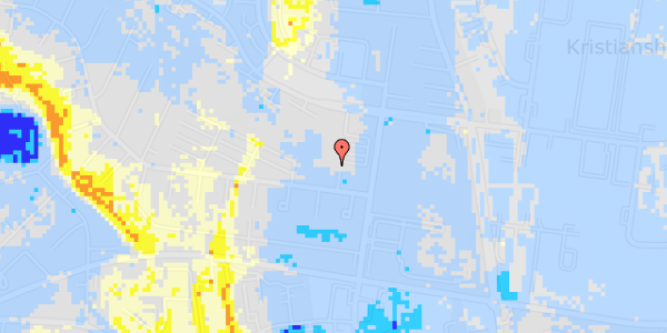 Ekstrem regn på Heimdalsvej 7, 6. 611