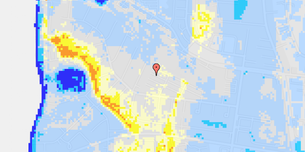 Ekstrem regn på Mimersvej 18