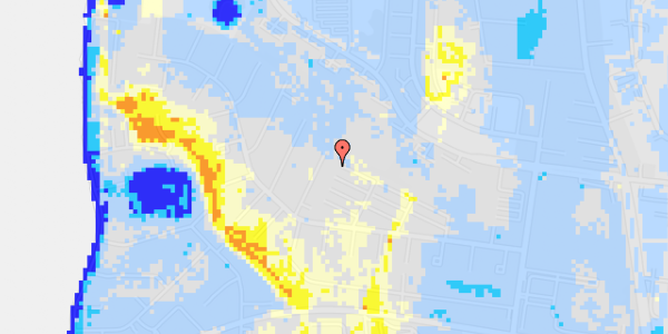 Ekstrem regn på Rollosvej 24