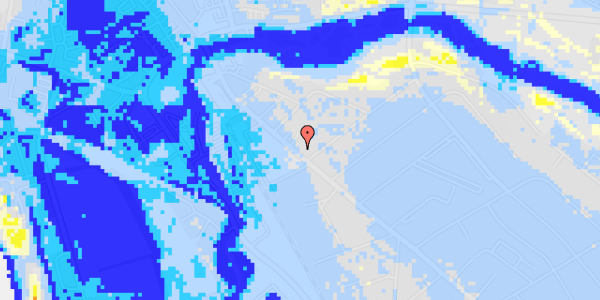 Ekstrem regn på Roskildevej 27, 1. th