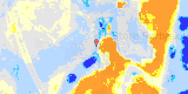 Ekstrem regn på Skolelodden 3