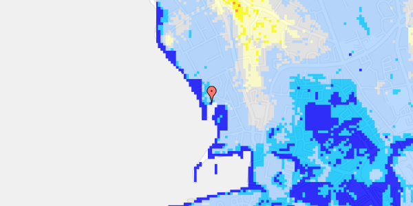 Ekstrem regn på Skyllebakke Havn 53