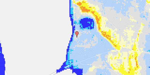 Ekstrem regn på Strandvej 22