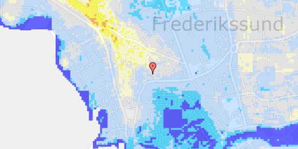 Ekstrem regn på Østergade 1Y, 1. 2