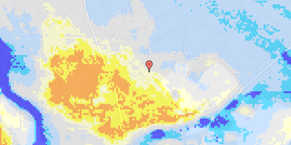 Ekstrem regn på Agervang 13