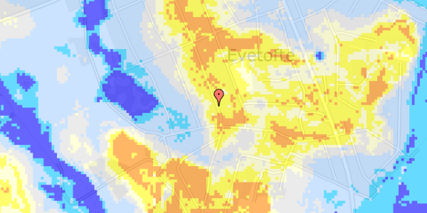 Ekstrem regn på Anna Borgsvej 3